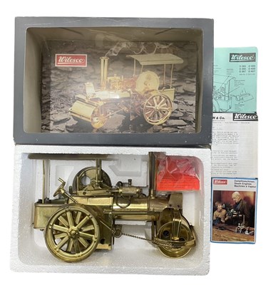 Lot 1 - A boxed Wilesco D367 Brass Steam Roller
