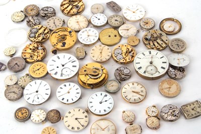 Lot 289 - Mixed Lot: Various wrist and pocket watch...