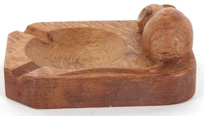 Lot 139 - A vintage Robert Thompson mouseman hand carved...