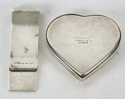 Lot 141 - Tiffany & Co 1837 money clip stamped 925...