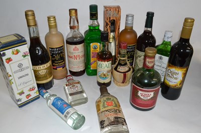 Lot 207 - Quantity of assorted spirits and liqueurs, (15)