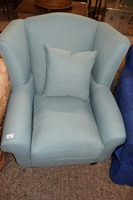 Lot 362 - MODERN WING BACK CHAIR