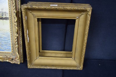 Lot 386 - PAIR OF 19TH CENTURY GILT PICTURE FRAMES, 40CM...