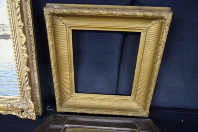 Lot 386 - PAIR OF 19TH CENTURY GILT PICTURE FRAMES, 40CM...