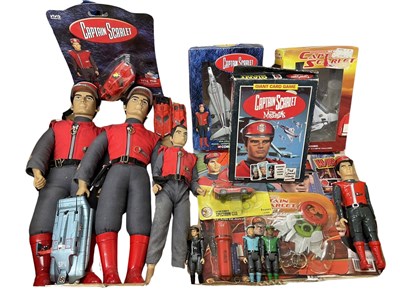 Lot 74 - A mixed collection of vintage Captain Scarlet...