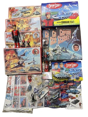Lot 73 - A mixed collection of Captain Scarlet...