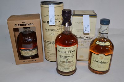 Lot 155 - Three bottles of whisky, to include a bottle...