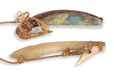 Lot 348 - New Zealand Maori Fishing Lure (Pa KahawaI),...