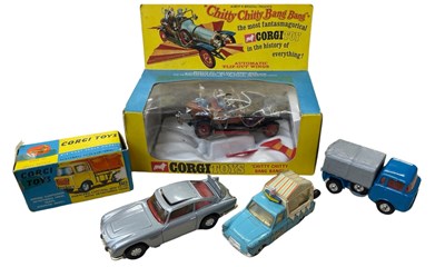 Lot 85 - A collection of Corgi die-cast vehicles, to...