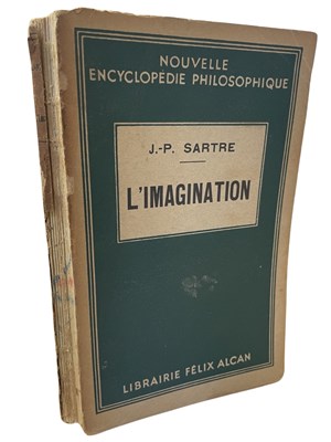 Lot 52 - J P SARTRE: L'IMAGINATION (IMAGINATION), Paris,...