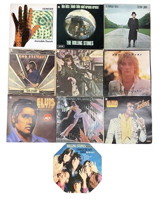 Lot 173 - A mixed lot of various 12" vinyl LPs, mostly...