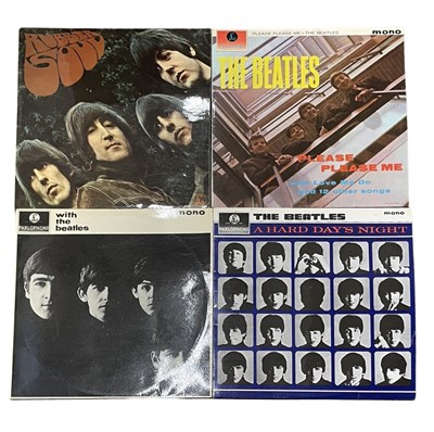 Lot 175 - Four BEATLES 12" vinyl LPs, to include:  -...