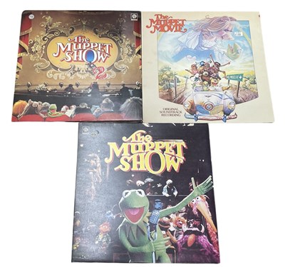 Lot 161 - Three 12" vinyl LPs for The Muppets, to...