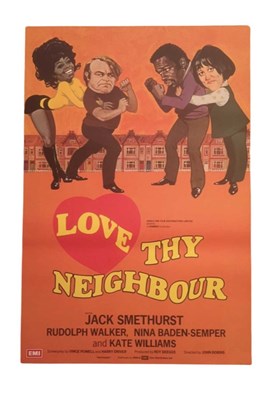 Lot 110 - An original British one sheet poster for Love...