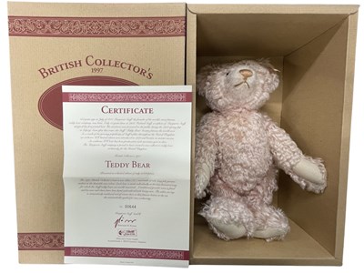 Lot 214 - A boxed Steiff British Collector's 1997 Rose...