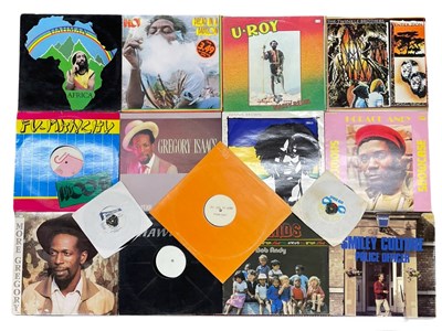 Lot 163 - A mixed lot of various Reggae LPs, to include:...