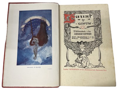 Lot 93 - GOETHE: FAUST (ABRAHAM HAYWARD - TRANS & WILLY...