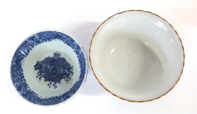 Lot 260 - An 18th Century Chinese porcelain small dish...