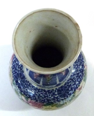 Lot 264 - A Chinese porcelain vase of baluster shape,...