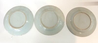 Lot 273 - Group of three 18th Century Chinese porcelain...