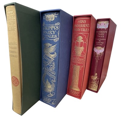 Lot 130 - FOLIO SOCIETY: 4 titles: THE FABLES OF AESOP -...
