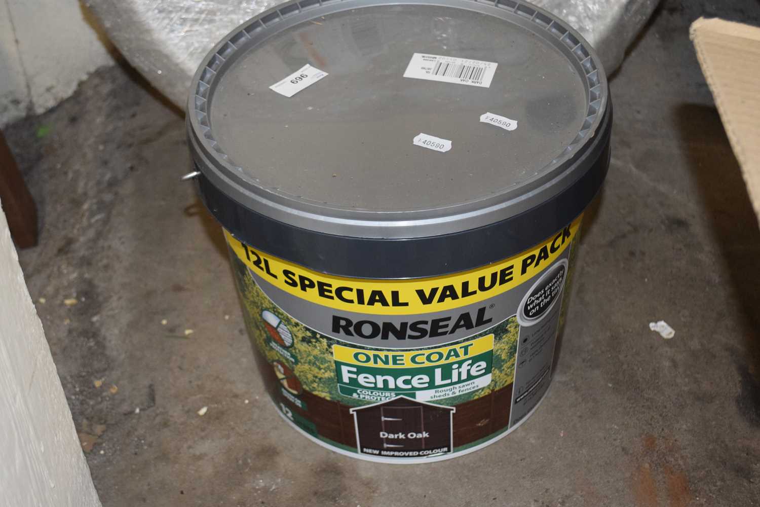 Lot 969 Tub of Ronseal Fence Life wood stain