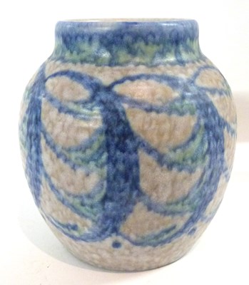 Lot 326 - A Pilkington Royal Lancastrian Lapis ware vase...