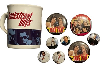 Lot 146 - A collection of 1990s boyband merchandise,...