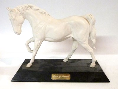 Lot 341 - A Beswick model of a horse on rectangular...
