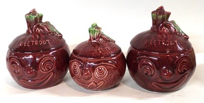 Lot 373 - A quantity of Sylvac pottery jars and covers,...