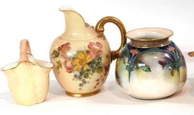 Lot 377 - Group of Royal Worcester and Hadley Worcester...