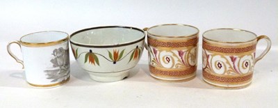 Lot 380 - Small early 19th Century bowl together with...
