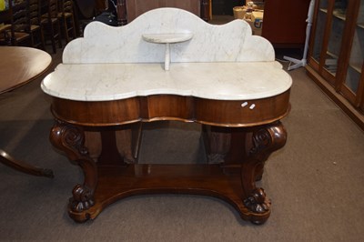 Lot 533 - Victorian marble top duchess type wash stand,...