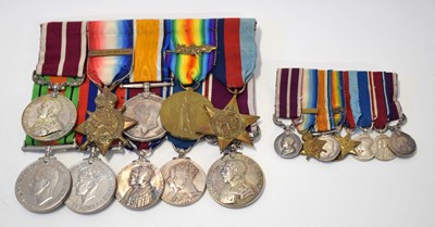 Lot 6 - Medal group of 10 to include GRV Army...
