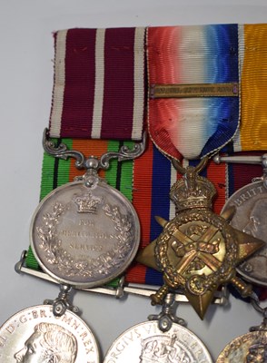 Lot 6 - Medal group of 10 to include GRV Army...