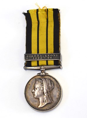 Lot 21 - Queen Victoria, East West Africa medal, with...