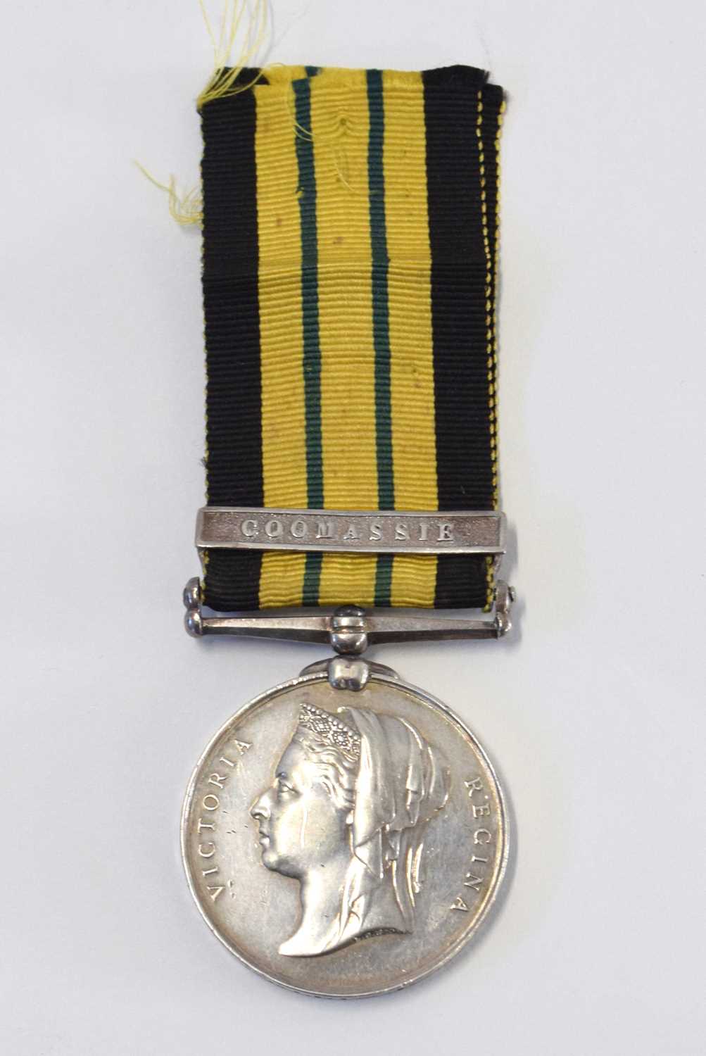 Lot 22 - Queen Victorian Ashantisis medal with...