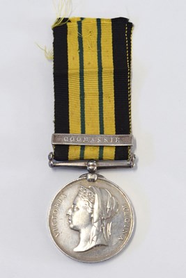 Lot 22 - Queen Victorian Ashantisis medal with...