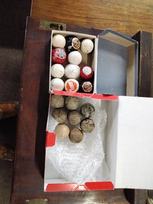 Lot 413 - Golfing Interest - Two boxes containing a...