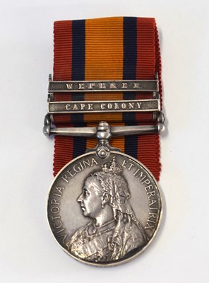 Lot 37 - Queen Victoria South Africa medal with Cape...
