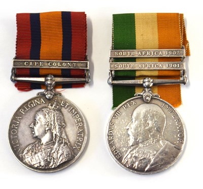 Lot 39 - Queen Victoria south Africa medal with Cape...