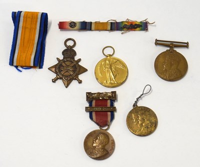 Lot 64 - Small quantity of 5 mixed medals to include...
