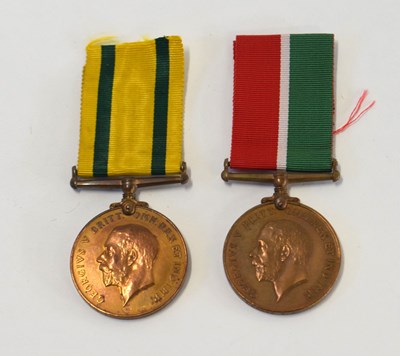 Lot 71 - First World War Mercentile Marine medal...