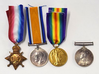 Lot 81 - Group of four First World War British Naval...