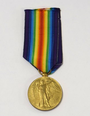 Lot 89 - First World War British 1914-19 victory medal...