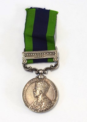 Lot 97 - George V, India General service medal with...