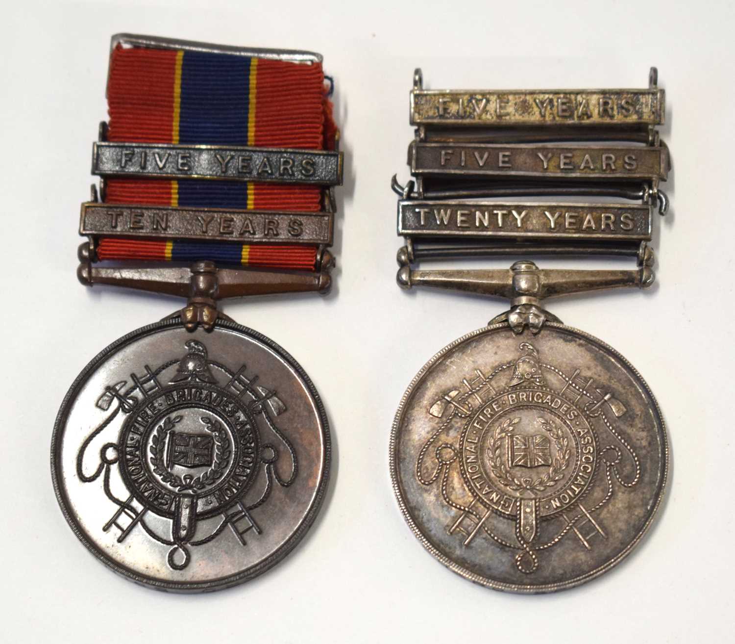 Lot 113 - Two National Fire Brigade Association Long...