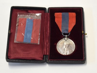 Lot 118 - Imperial service medal (GVR) Francis Spring...