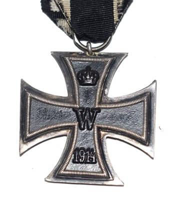 Lot 128 - First World War Imperial German Iron Cross 2nd...