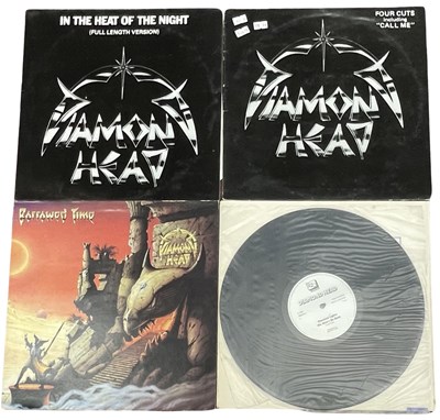Lot 186 - Four Diamond Head 12" vinyl LPs, to include:  -...
